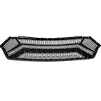 Stainless Black Laser Cut Grille Insert for Ram 1500 Laramie (2019-2024)