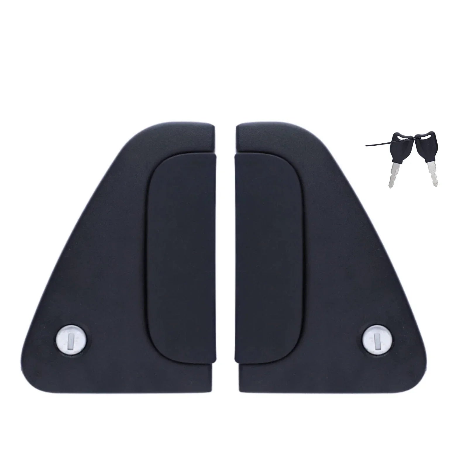2 x Front LH+RH Black Outer Door Handle for Daf CF65/CF75/CF85 (2001–2013)