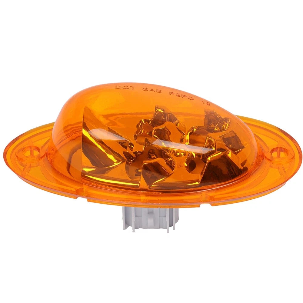2X Amber LED Side Marker Turn Signal Lights for Freightliner Cascadia