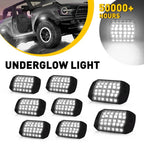 White LED Neon Light Underglow Lamp Kit for Chevy Blazer Camaro Express Tahoe