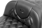 SADDLEMEN Roadsofa Extended Reach Seat for Motorcycle (without Backrest)