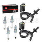 Ignition Coil Spark Plug Cap Set for Honda Shadow Aero 1100 (1998–2002)
