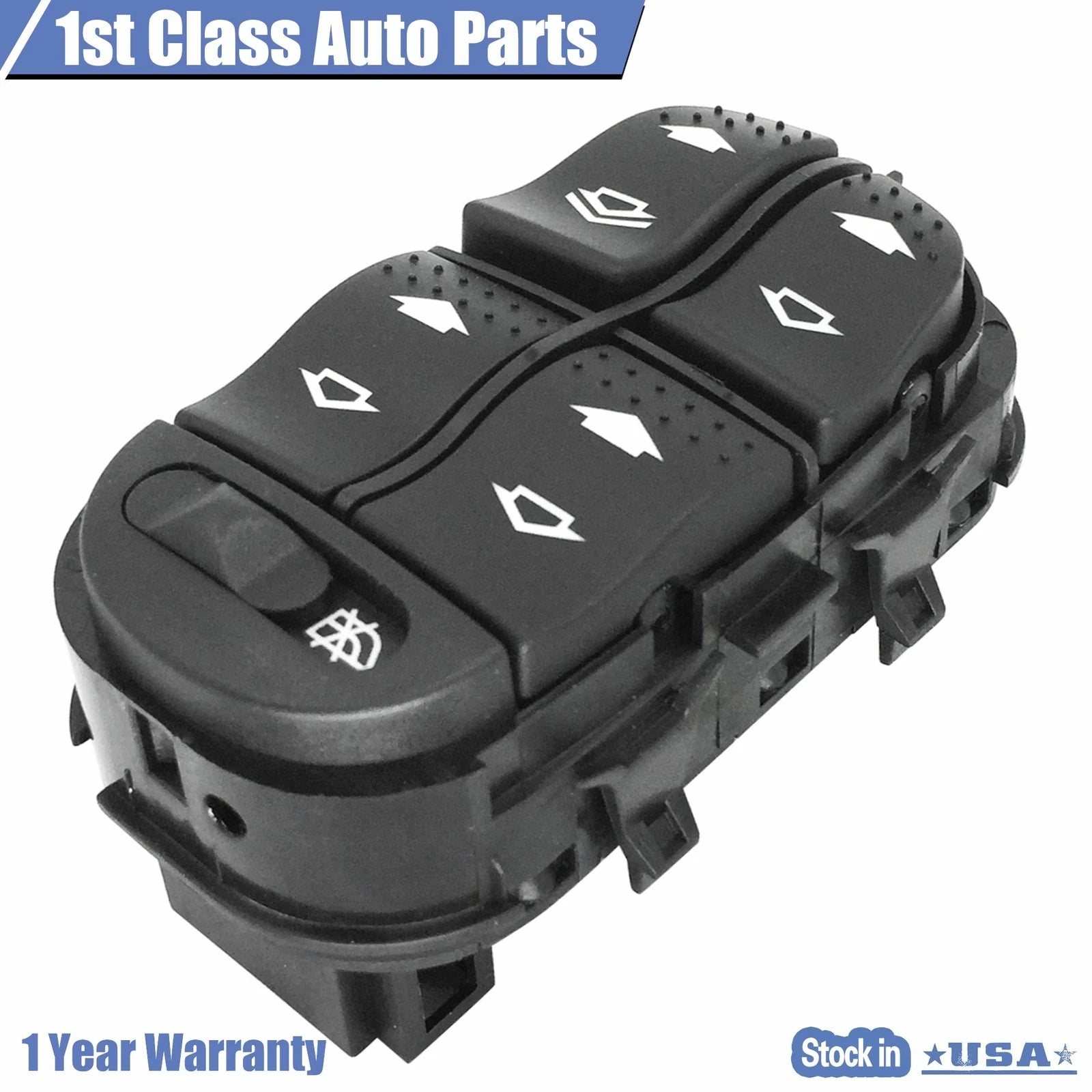 Left Master Power Window Switch for Ford Focus (2000–2007) YS4Z14529BA
