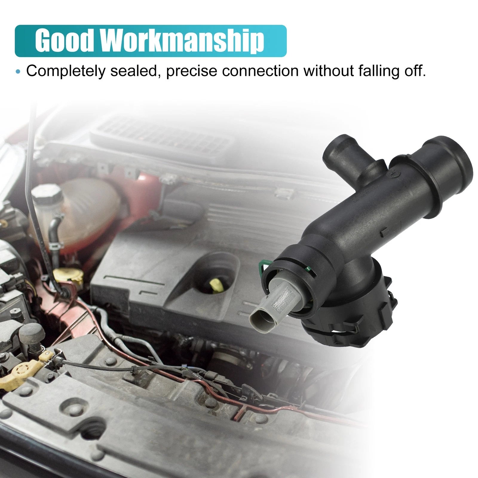 Engine Coolant Hose Connector No.5Q0122291BG for Audi A3 (2018–2020)