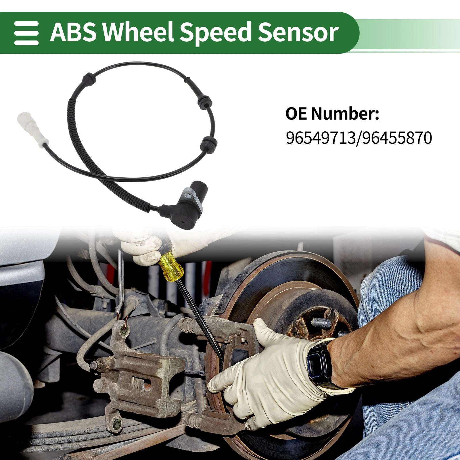 ABS Wheel Speed Sensor No. 96549713 for Chevrolet Lacetti (2004–2010)