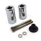 Chrome Frame Slider Crash Protector for Kawasaki Ninja ZX-6R (2005–2006)