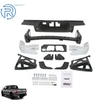 Rear Step Bumper Assembly with Sensor Holes for Toyota Tundra (2014–2021)