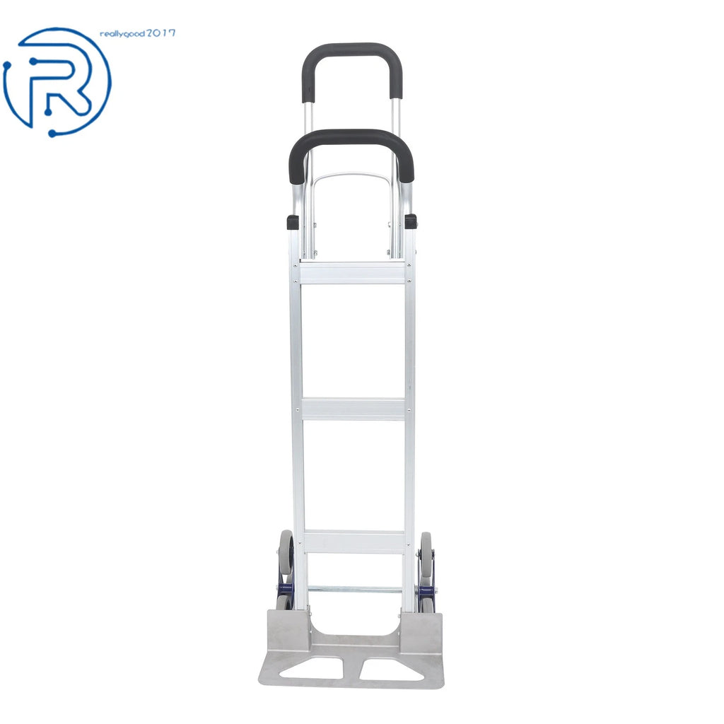 2 in 1 Aluminum Stair Climber Hand Truck for Heavy Duty Use