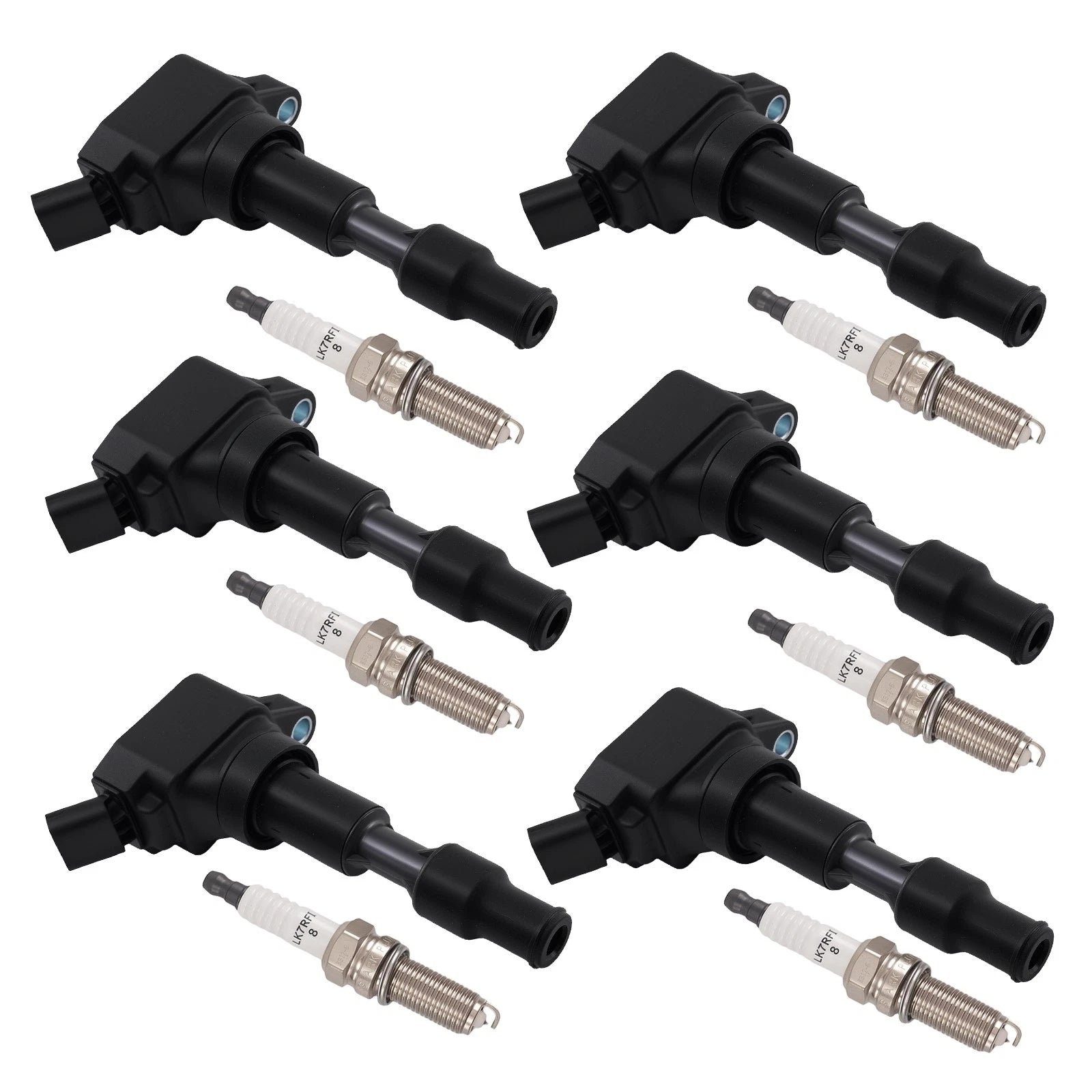 Ignition Coil and Iridium Spark Plug Set for Kia Sedona (2018–2020)
