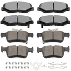 Ceramic Brake Pads for Honda Civic EX-L 1.5L Hatchback (2017–2018)