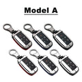 Leather Key Fob Case Cover for Land Rover Discovery Range Rover / Jaguar