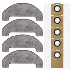 Set of Mop Pads and Dust Bags for Uninell UR3 Robot Vacuum Cleaner