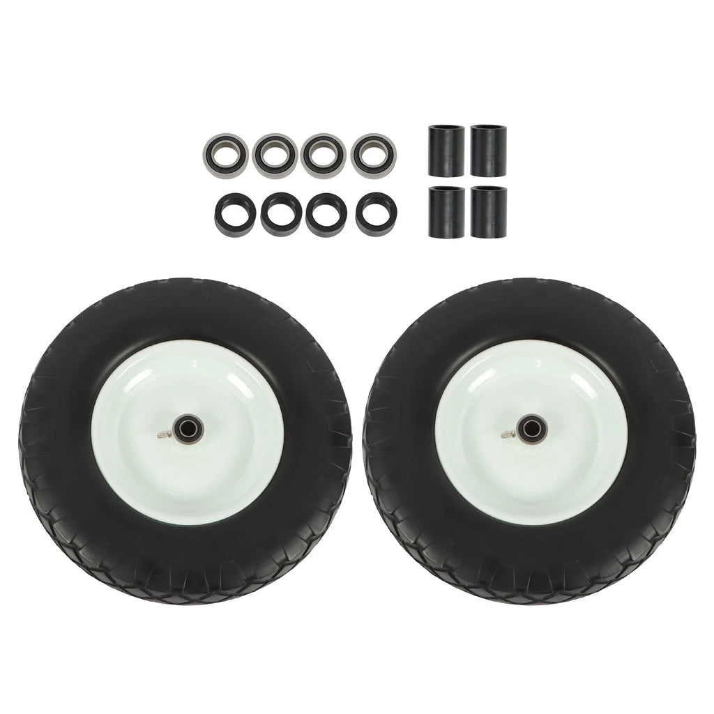 Solid Lawn Mower Tires for Trolley (16x4.80/4.00-8")