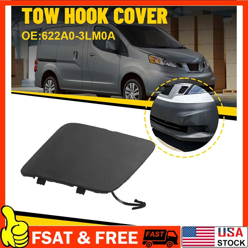 Tow Hook Bracket Cover Cap for Nissan NV200 (2013â2021)