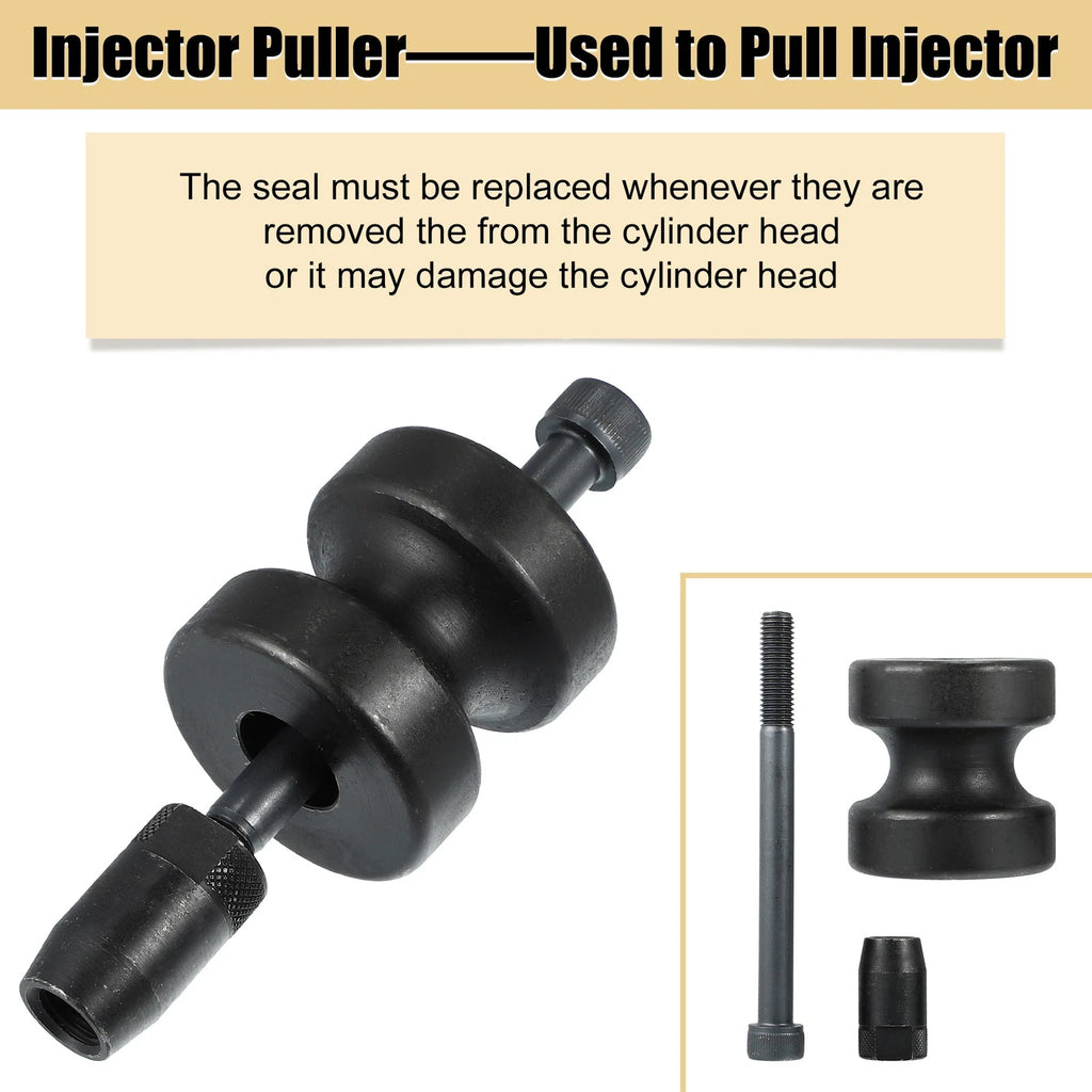 Set of 2 Injector Puller and Seal Installer Tools for BMW N14 N18 N54 (130192, 130195)