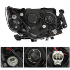 Headlight Assembly Set for Subaru Forester (2006–2008) Left+Right Halogen