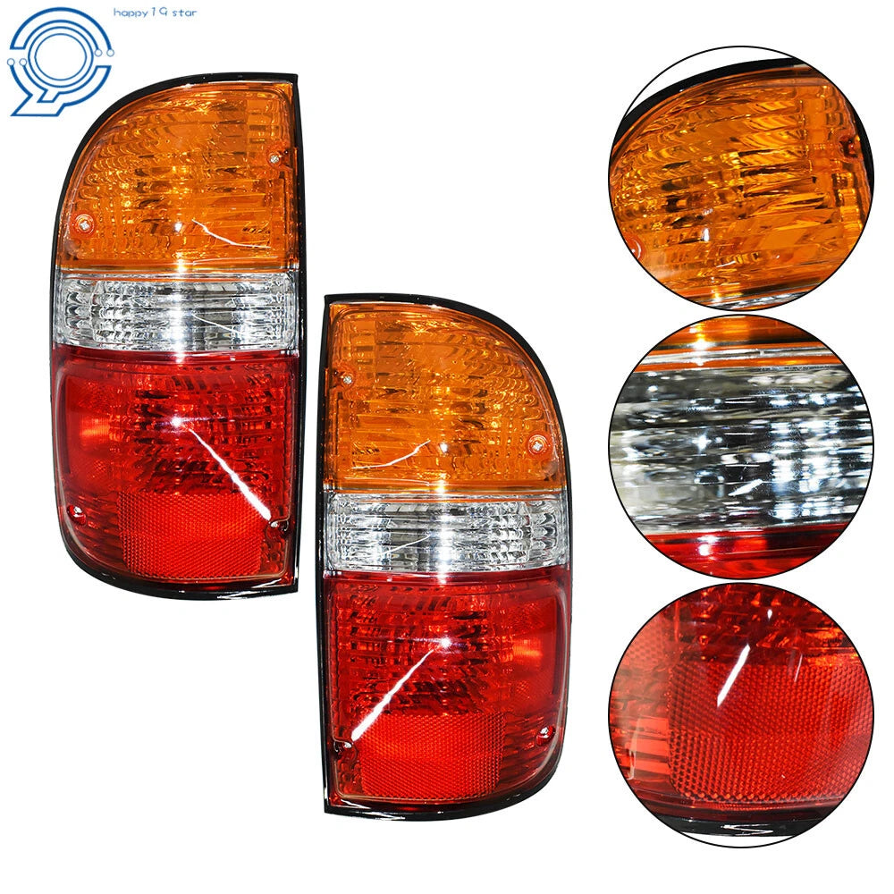 Set of 2 Tail Lights for Toyota Tacoma (2001–2004) Rear Left & Right