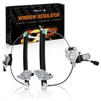 Set of 2 Rear Window Regulators with Motor for Buick Regal Century Intrigue (1997–2005)