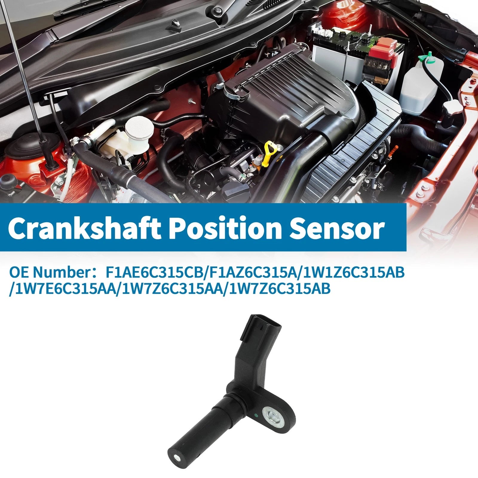 Crankshaft Position Sensor for Ford Mustang Mk4 4.6 (1995–1999) No.F1AE6C315CB