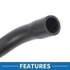 Engine Radiator Hose No.64216928590 for BMW 120i (2005–2010) Rubber Black
