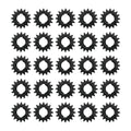 25 Starter Motor Drive Gears for John Deere (LG280104, LG280104S)