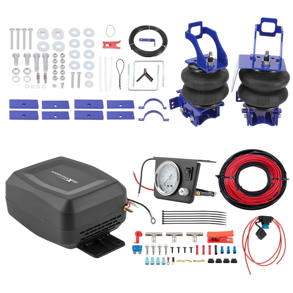 Air Suspension Bags & Shock Compressor Kit for Ram 2500 2WD 4WD (2013)