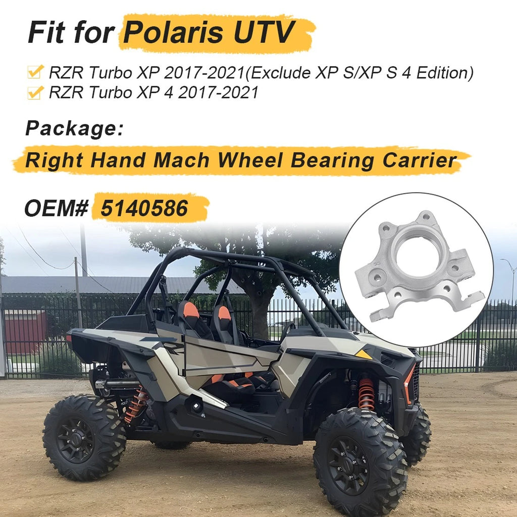Right Wheel Bearing Carrier for Polaris RZR XP Turbo EPS (2017–2021) 5140585