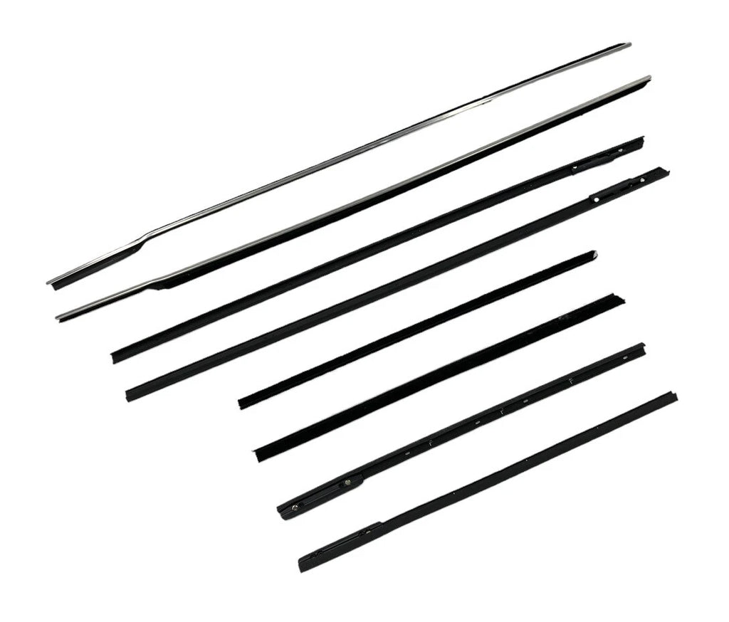Door Window Felt Rubber Beltline Kit for 1962 Chevy Impala 2-Door Hardtop
