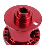Red Aluminum Steering Wheel Hub Adaptor for Honda Accord/Prelude (1990–1996)