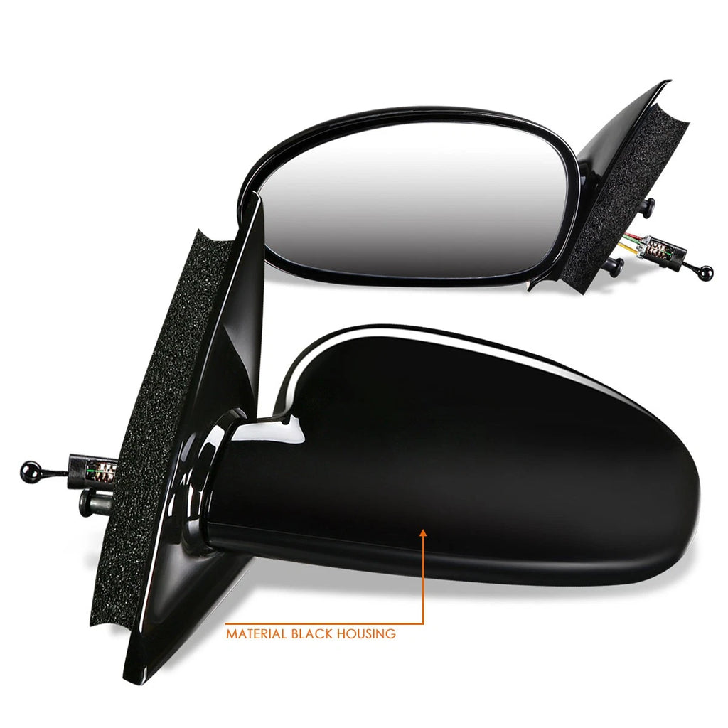 Left Manual Side View Door Mirror for Saturn SC Coupe (1997–2002)