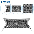 Front Upper Hood Grille for Lexus GX460 (2014–2022) Chrome Silver Tone