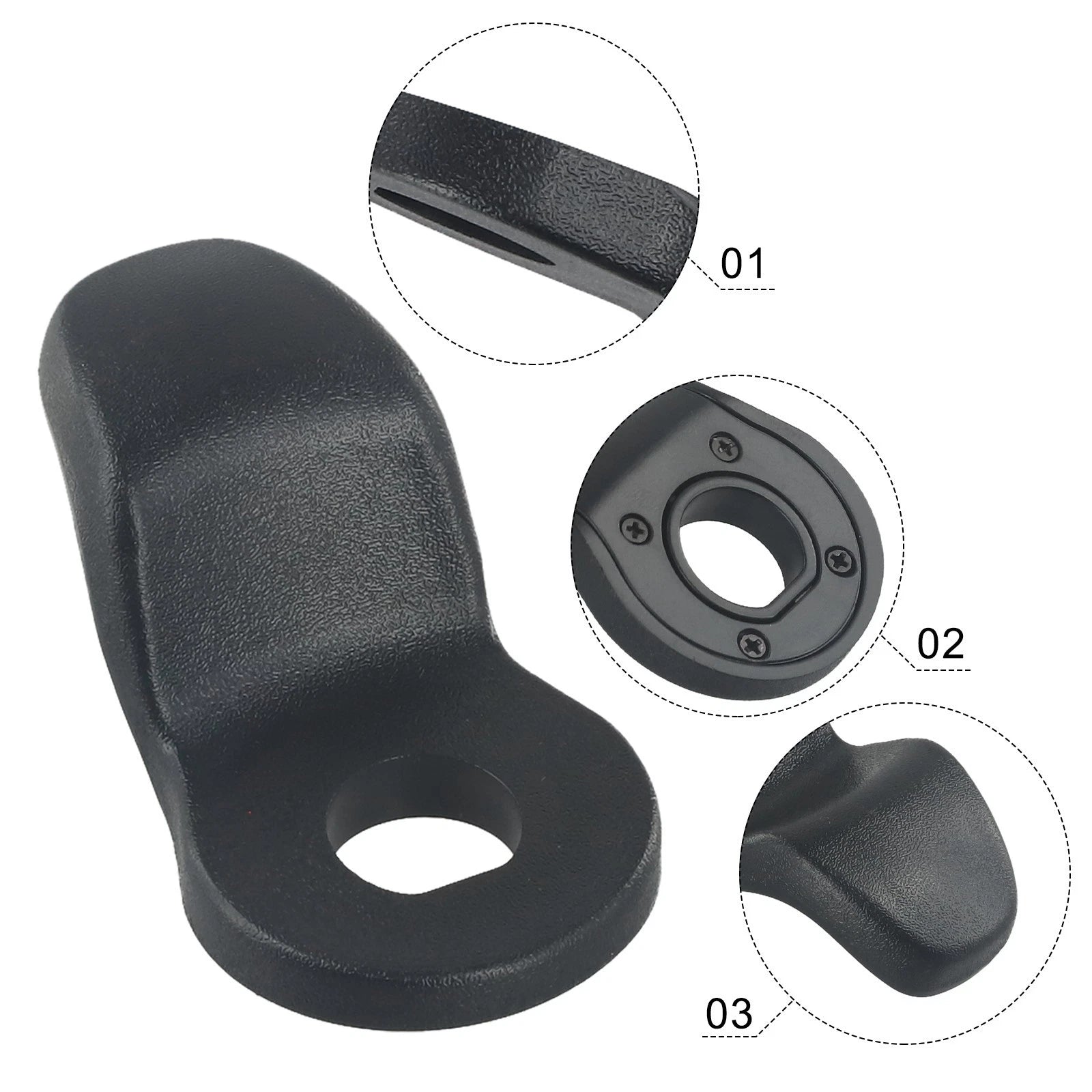 Glass Grip Trunk Door Handle for (2010–2023)