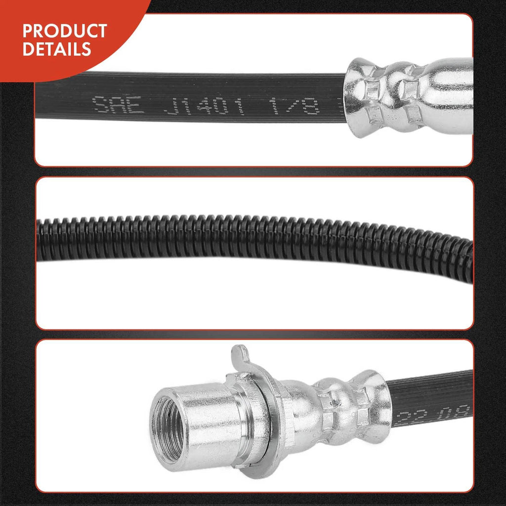 Front Brake Hydraulic Hose for Chevrolet Express 1500 GMC Savana 1500 (2003–2023)
