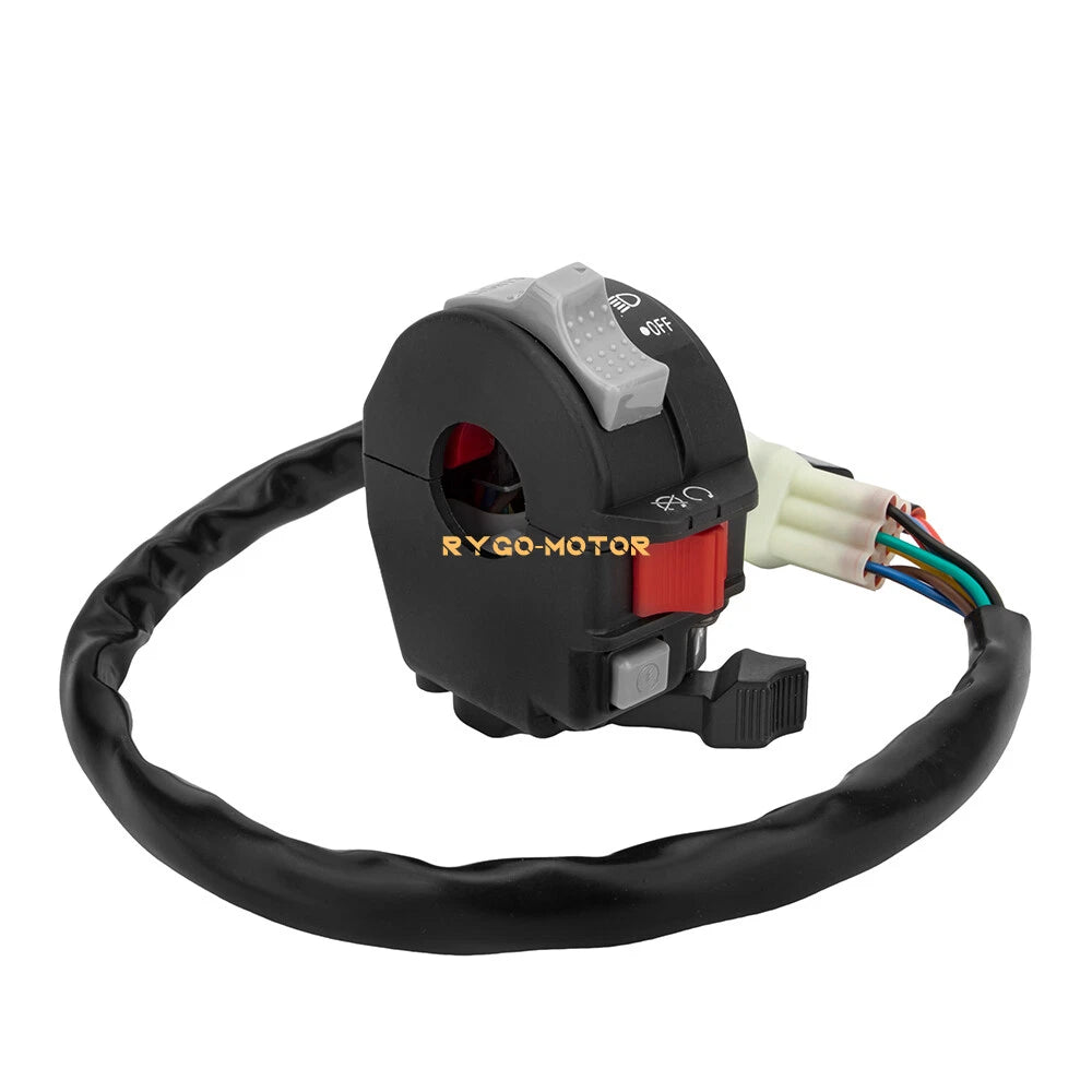 Left Handlebar Start Kill Switch for Yamaha Big Bear 250 400 (2002–2009)
