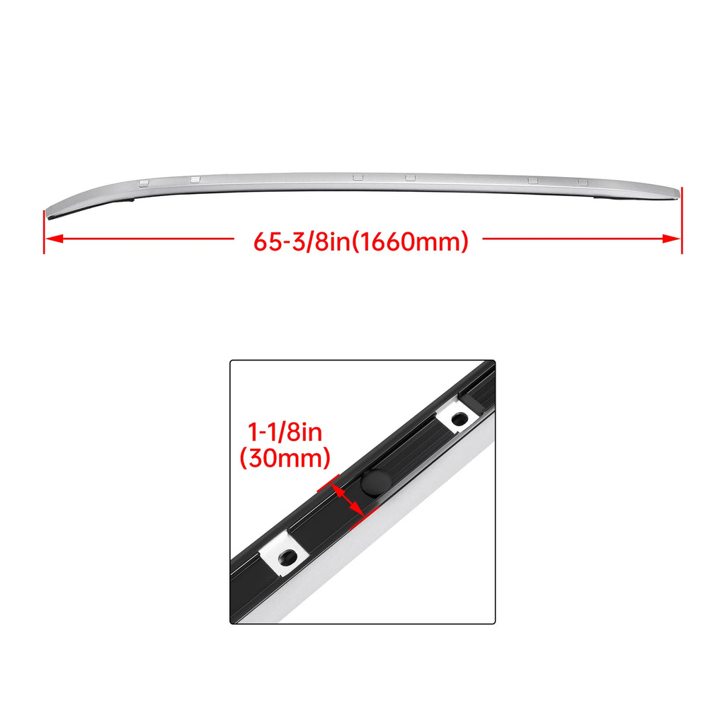 2Pcs Roof Rack Side Rail Set for Mazda CX-5 (2017–2024)