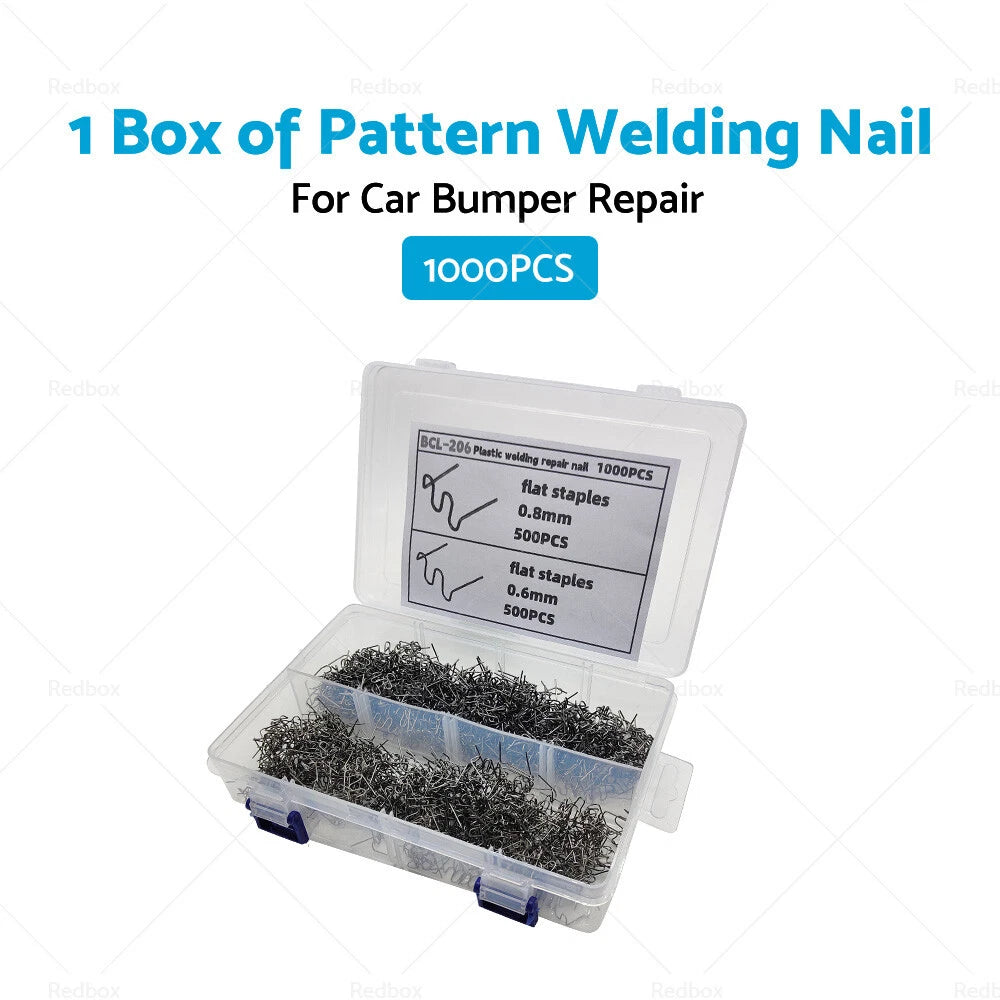 1000PCS Hot Staples for Car Bumper Repair (Universal)