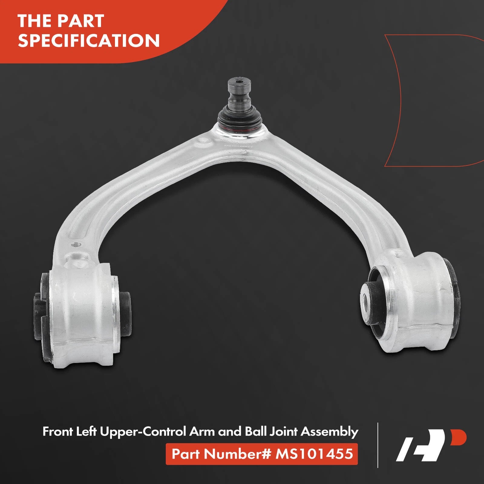 2X Front Upper Control Arm with Ball Joint for Benz W222 S-Class (2014-2020)