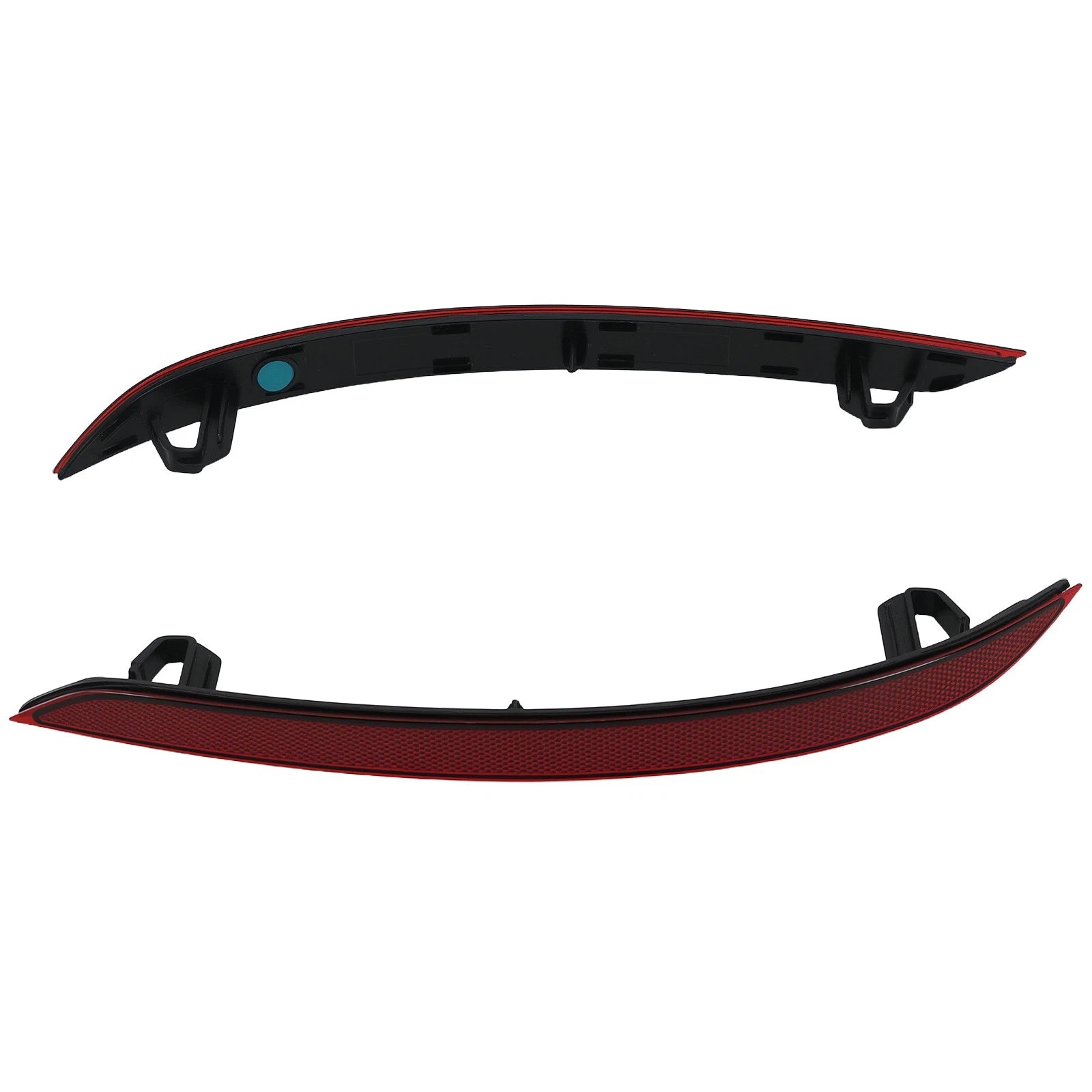 Set of 2 Rear Bumper Reflectors for Volvo XC90 (2016–2024) 31468556 31468557 Red