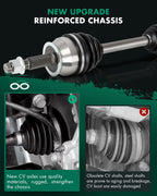 4WD CV Axle for Infiniti QX56, Nissan Titan, Armada (2004–2015)