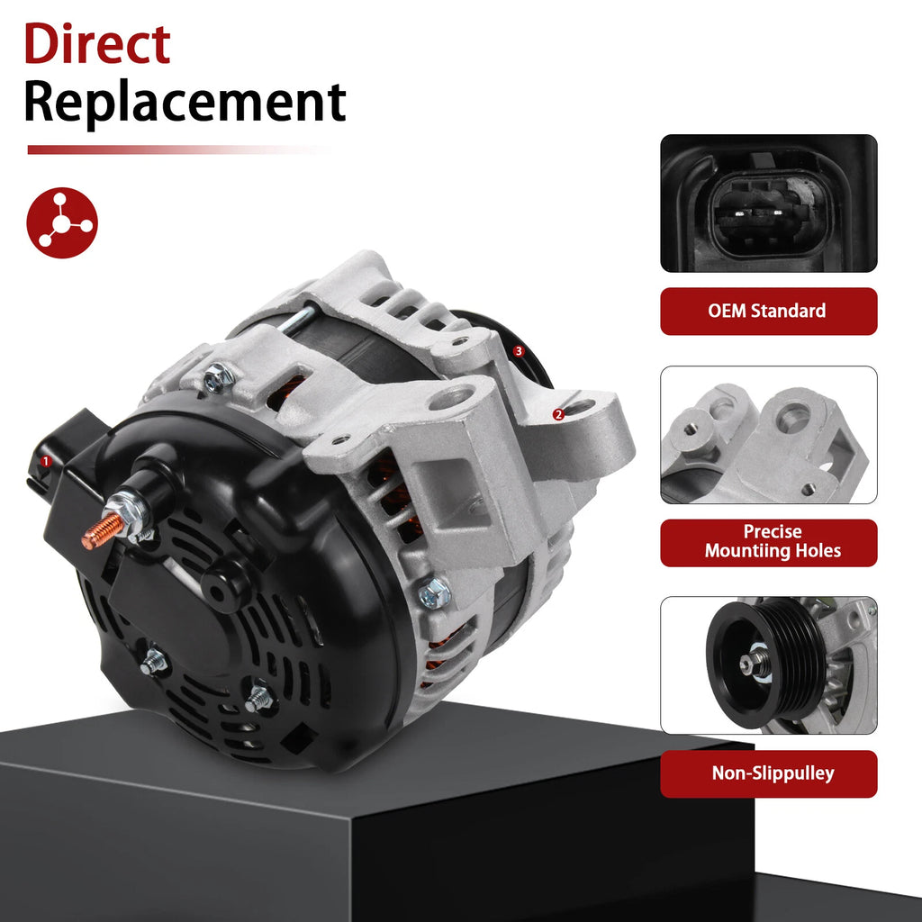 High Output Alternator for Cadillac CTS 3.6L 2004-2007, 2.8L 2005-2007