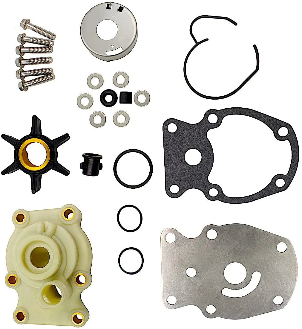 Water Pump Impeller Kit for Johnson Evinrude Outboard (20-35 hp, 393630, F9F5)