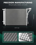 Aluminum AC Condenser for Hyundai Sonata (2011–2014) & Kia Optima (2011–2015)