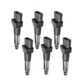 Set of 6 NGK Ignition Coils for Audi Porsche VW V6 (COP Pencil Type)