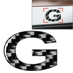 Car Badge Emblem Decals Stickers for - Carbon Black