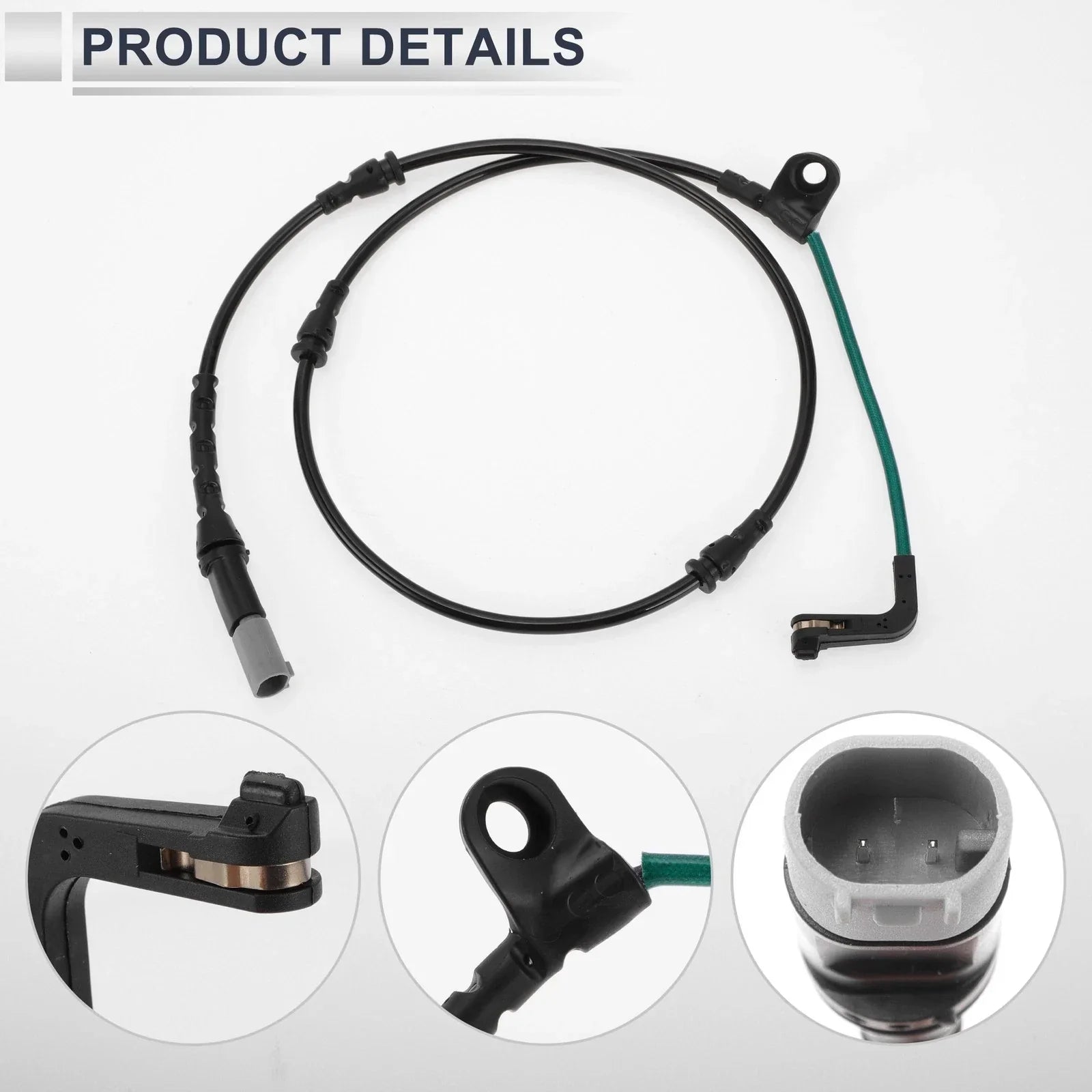 Front Brake Pad Wear Sensor for BMW X5 (2006-2008) Black