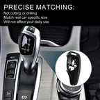 Set of 1 Gear Shift Knob Button Cover for BMW 1 Series F20 F21 (2012–2019)