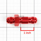 6AN Male Thread Straight Bulkhead Flare Fitting for Universal