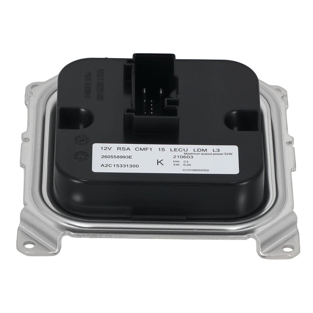 LED Headlight Module Ballast for Renault Clio/Megane/Kadjar (2012–2019) 260558993E