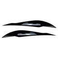 Headlight Eyelid Cover for BMW 3 Series F30 F31 (2013–2018) Glossy Black