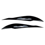 Headlight Eyelid Cover for BMW 3 Series F30 F31 (2013–2018) Glossy Black